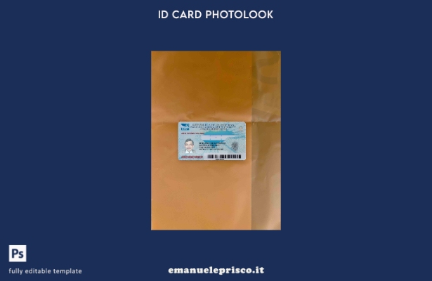 modello FRONTALE photolook ID Honduras stile verificato